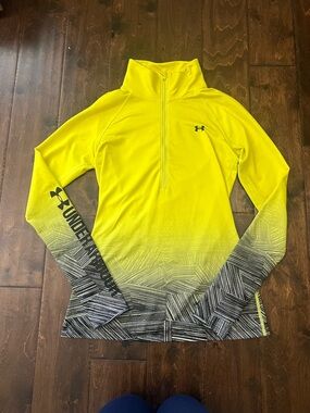 Under Armour Women’s Yellow Half-Zip Training Top